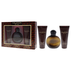Halston Z-14 by Halston 3pc Gift Set 4.2 oz Cologne + After Shave Balm + Hair & Body Wash for Men