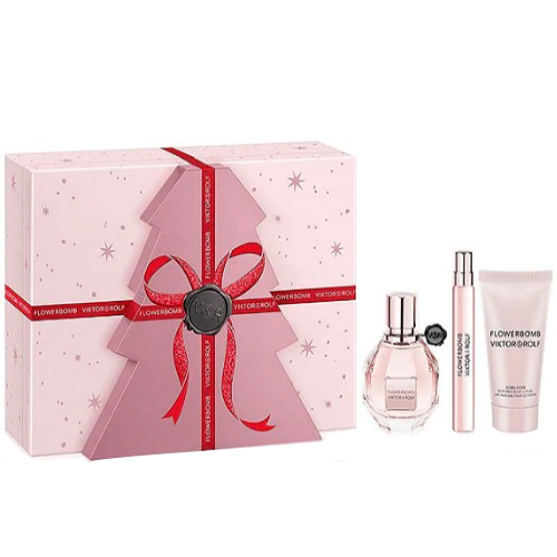 Flowerbomb by Viktor & Rolf 3pc Gift Set EDP 1.7 oz + EDP 0.34 oz Flowerbomb by Viktor & Rolf 3pc Gift Set EDP 1.7 oz + EDP 0.34 oz